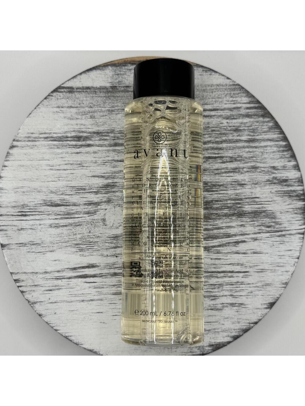 Avant Proactive Mandelic Acid Restoring & Anti-Pollution Toner 6.76oz BRAND NEW